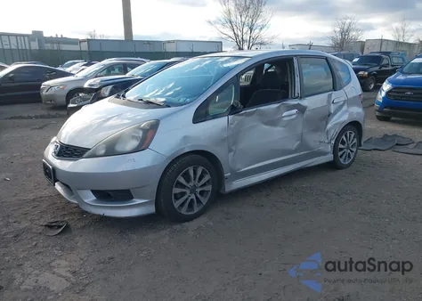 2013 Honda Fit Sport from USA, damaged, VIN JHMGE8G59DC022047